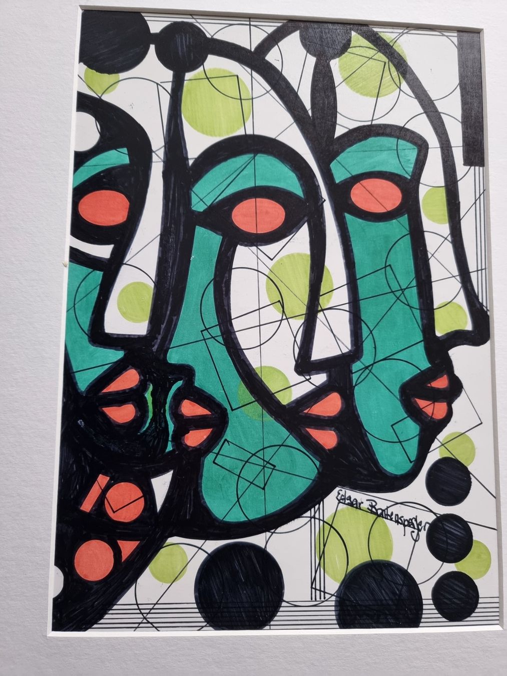 Dipinti: EDGAR BALTENSPERGER ORIGINAL MISCHTECHNIK SIGNIERT – Usato da Gersau venduto da grafik-kunst 2