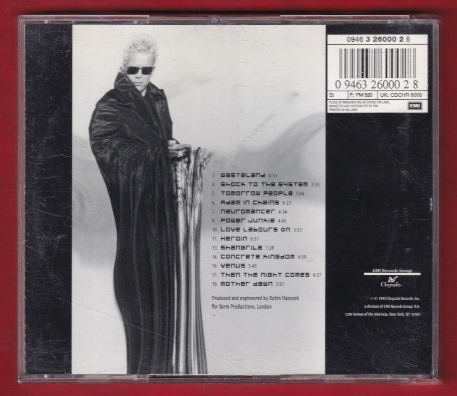 CD: Billy Idol - Cyberpunk (CD) – Usato da Zürich venduto da Pfluftl2000 1