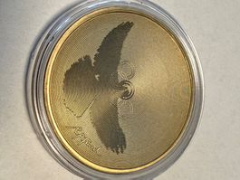 Gedenkmünze Olympische Bewegung 1988