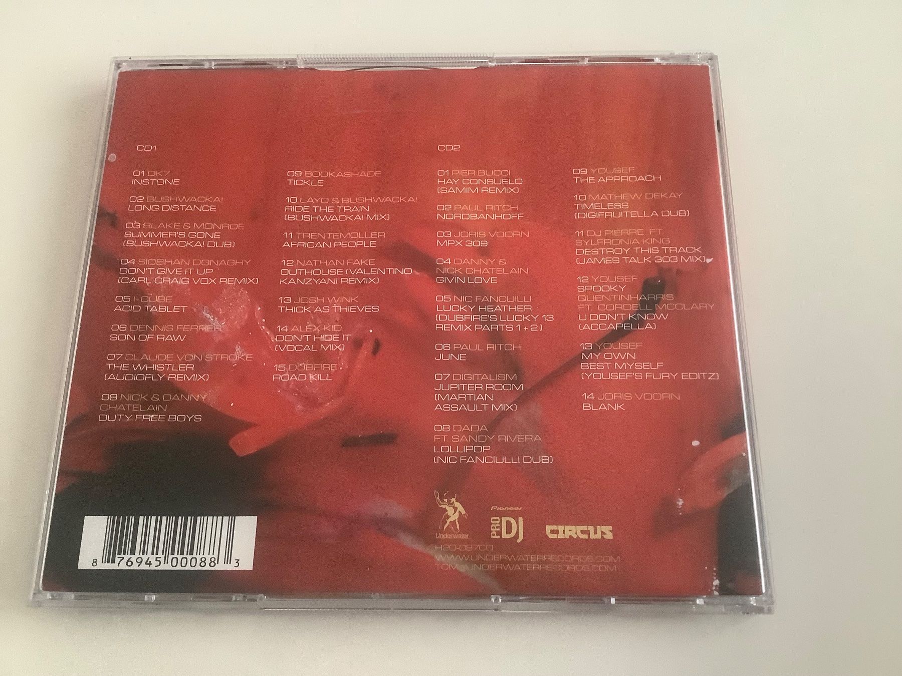 CD: Youssef / Underwater - Solo / 2 CDs / 2007 – Usato da Dübendorf venduto da Troll_88 1
