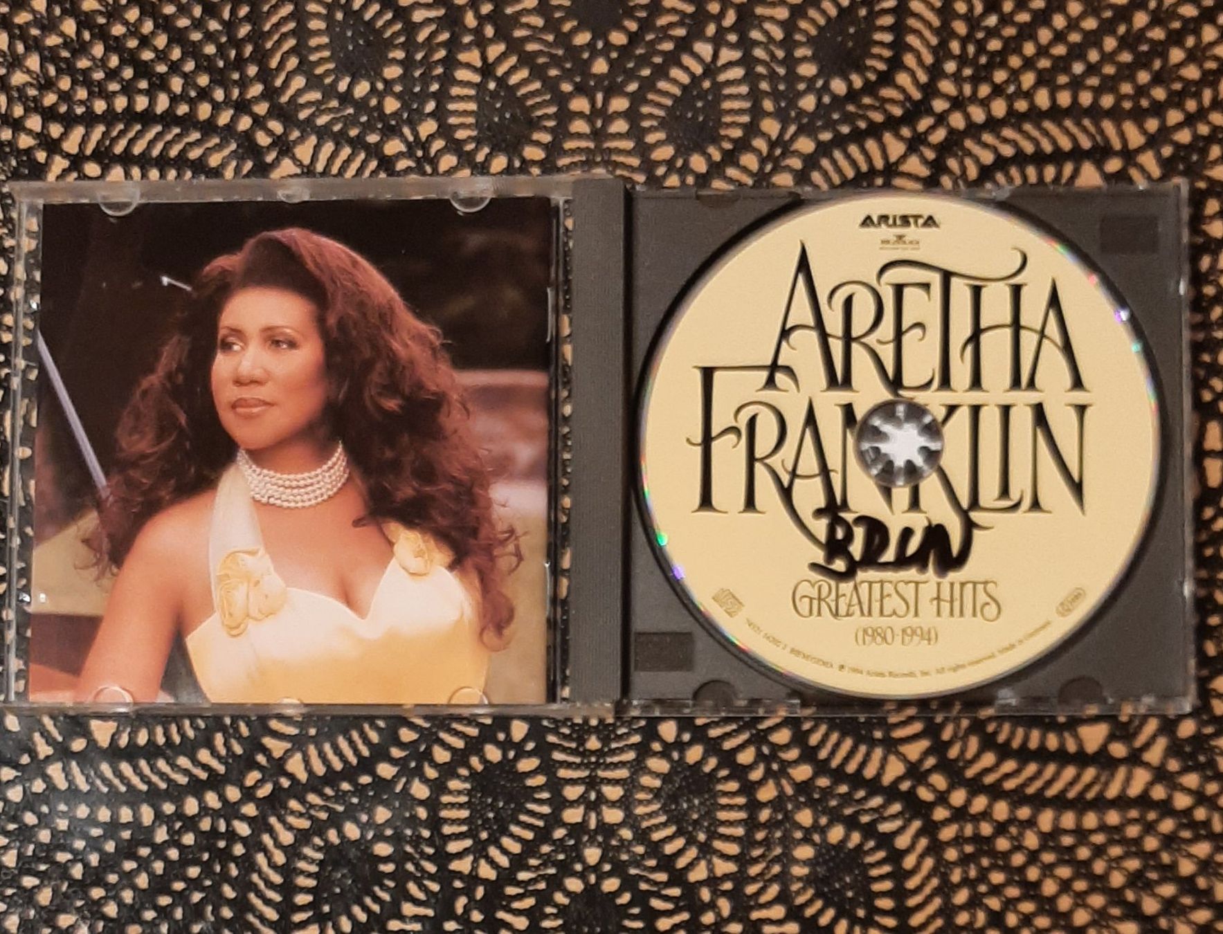 Aretha Franklin - Greatest Hits 1980-1994, BEL RnB CD 1994 (Gebraucht ...