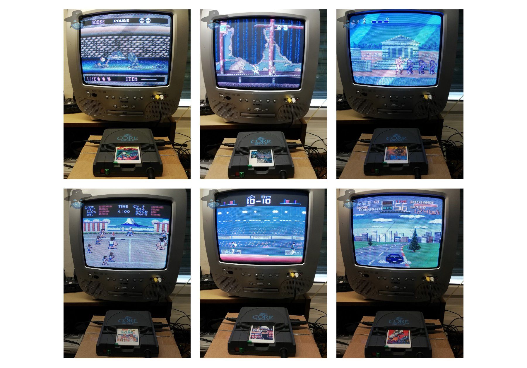 Nec Consoles: NEC PCEngine Core Grafx Set / alles getestet ! – D'occasion à St. Gallen par zorro_dc 9