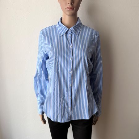 blau / weiss gestreifte Bluse von ZARA 🩵