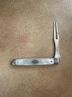 forchetta d'argento antico, raro, da collezione! (5