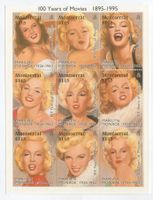 Block "Marilyn Monroe". Montserrat.