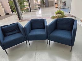 2 Top Sessel, neuwertig, blau, modern, super Zustand!