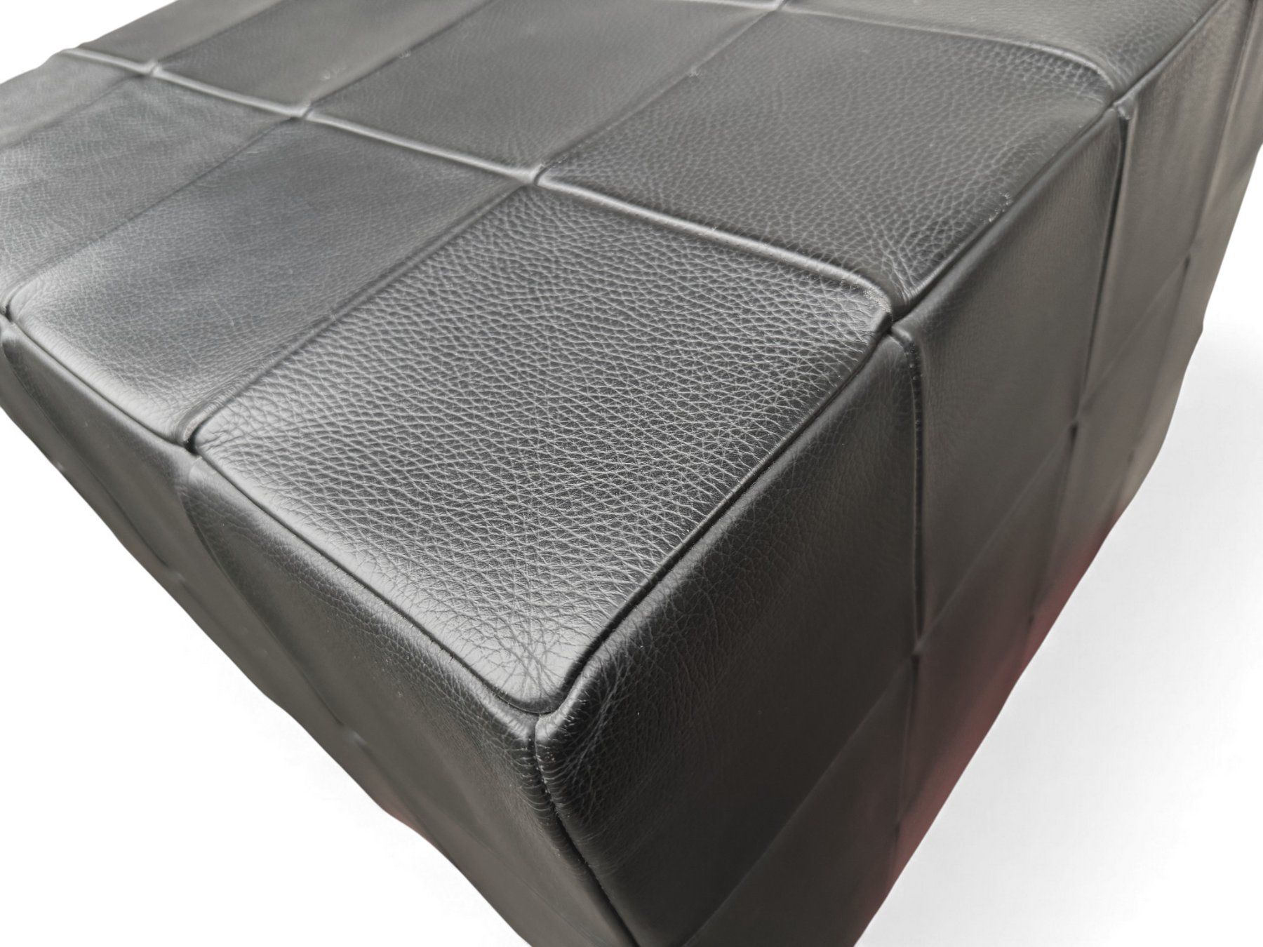 De Sede Hocker: De Sede DS-9087 // Pouf Hocker // Leder schwarz – Gebraucht aus Schinznach-Dorf von mix 2