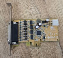 Vierfach RS-232 PCIe Karte