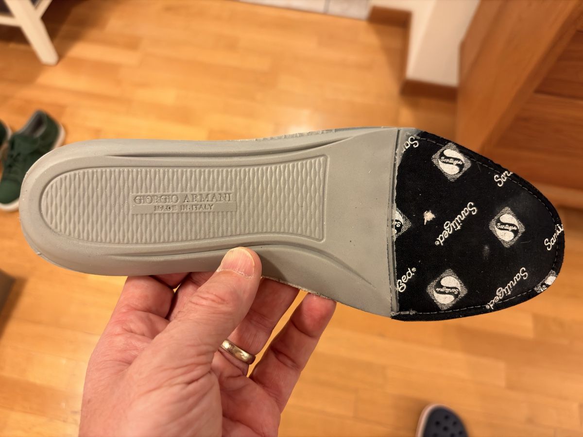 Armani Scarpe da uomo: Sneakers Giorgio Armani – Usato da St. Moritz venduto da cas_w97x 1