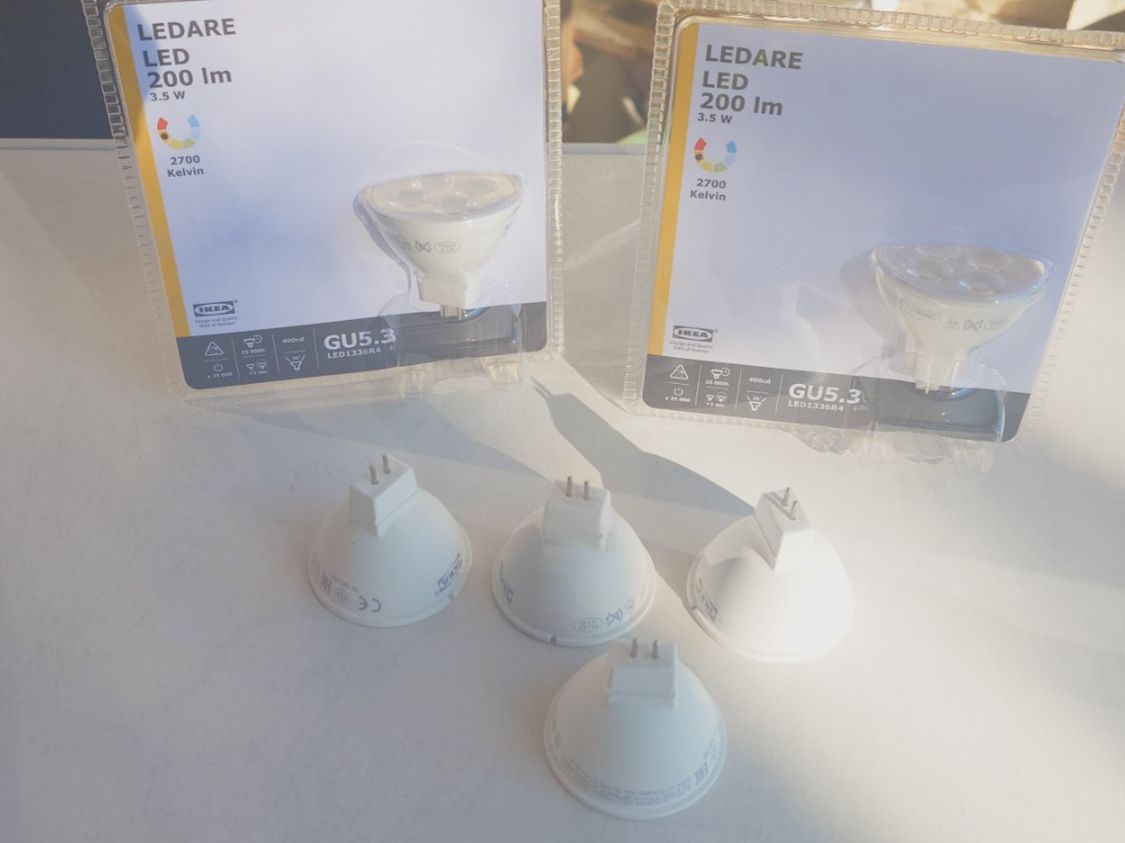 Ikea Lampes: 6x LED 3.5W GU5.3 – D'occasion à Kirchberg BE par Myford 1