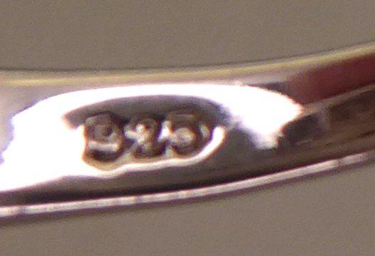 Bagues: Ring 925 Silber mit synthetischen Steinchen – D'occasion à Muri AG par Lineli2020 5