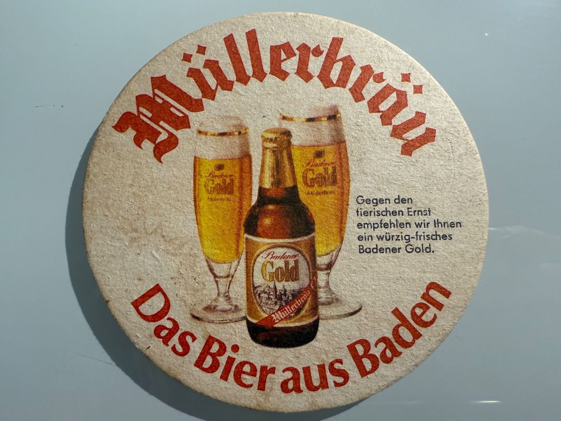 Sottobicchieri: Bierdeckel Müllerbräu – Usato da Zürich venduto da ch3906 1
