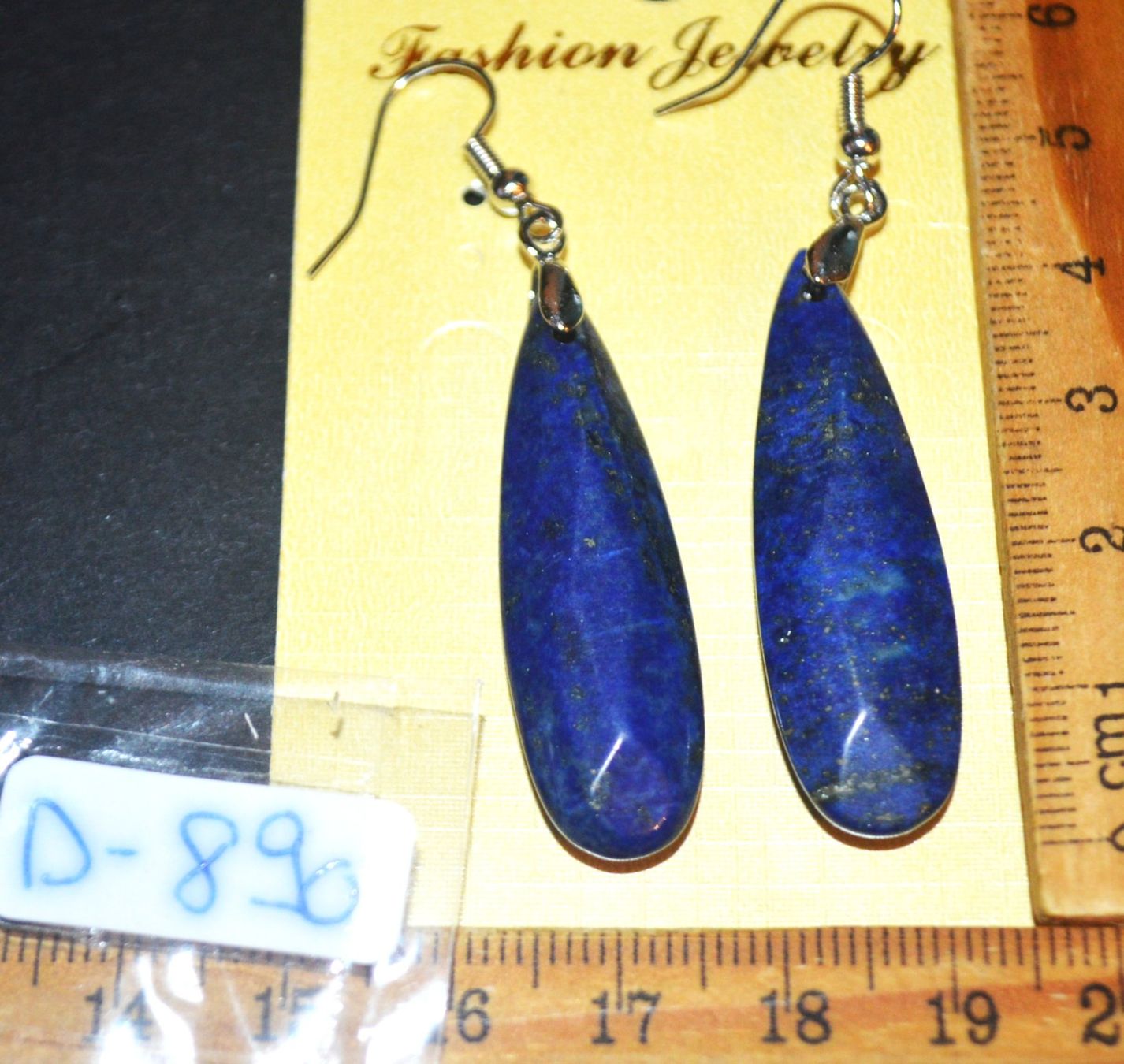 Orecchini pendenti & Orecchini a lobo: Ohrringe D-890 – Lapislazuli – Nuovo e nell'imballaggio originale da Goldiwil (Thun) venduto da han_v5b7 3