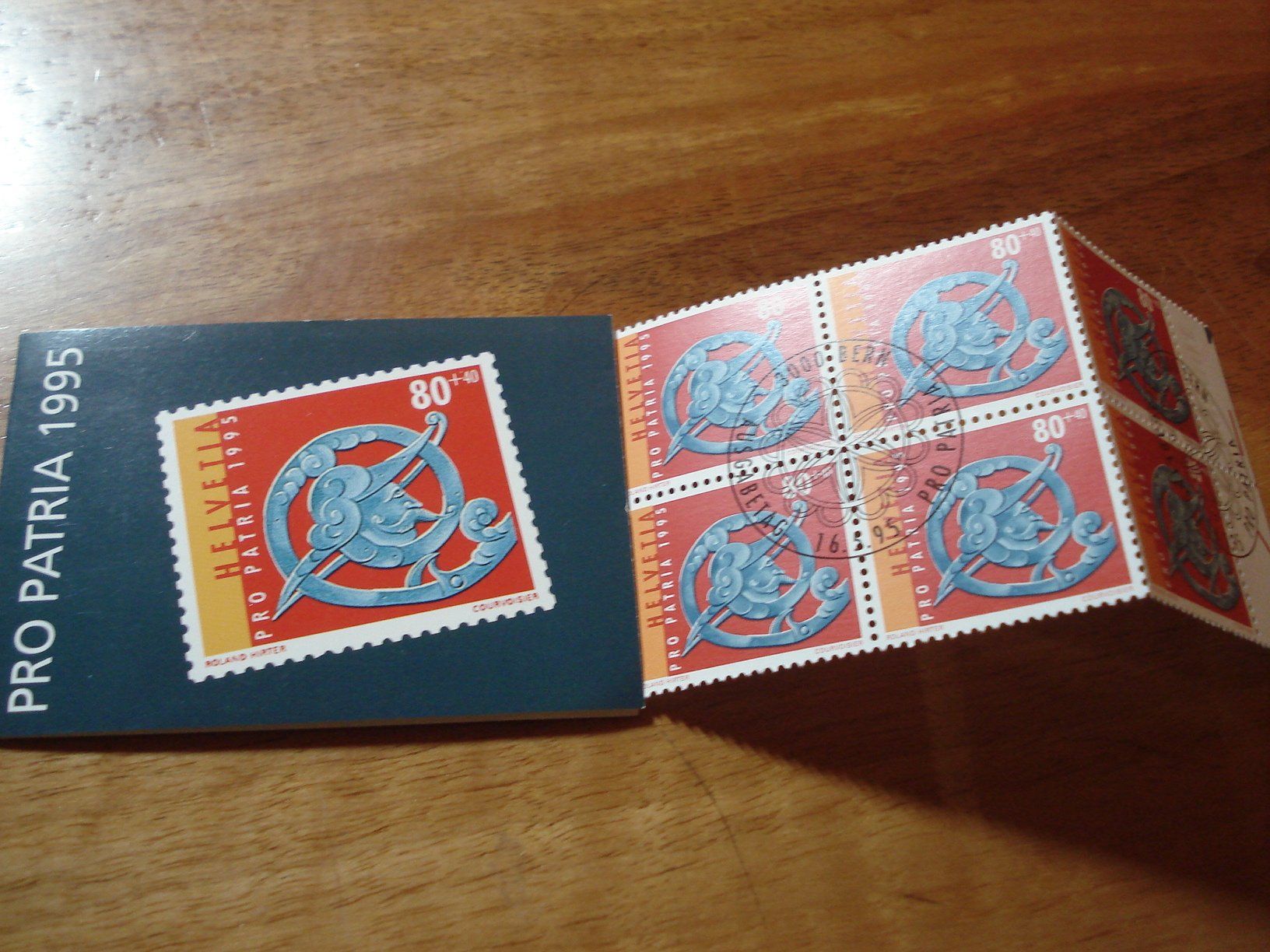 Tous les timbres: Markenbüchlein Pro Patria 1995, ET-o – D'occasion à Niederwil AG par morostahu 1