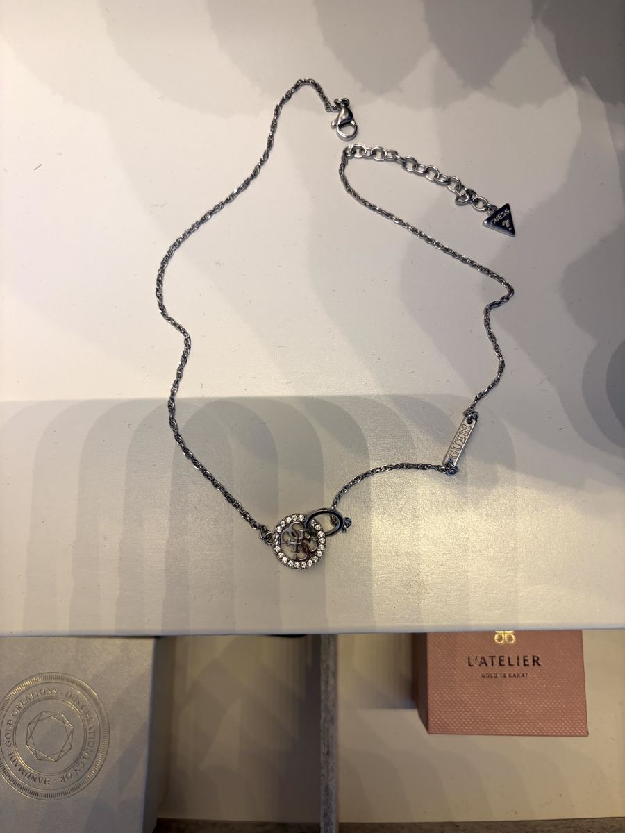 Guess Catenine: Guess Kette Halskette silber – Usato da Ebnat-Kappel venduto da Mila07 1