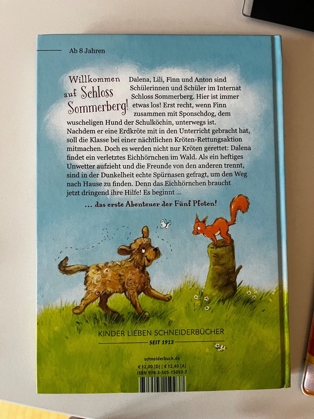 Libri: Internat Schloss Sommerberg Pfoten retten – Usato da Horgen venduto da Hoppelhase11 1