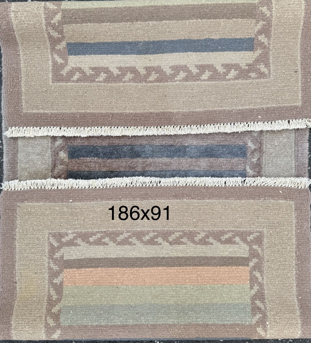 Teppiche: Läufer;Orientteppichgestreift 186x91 cm – Gebraucht aus Büron von Filadefia-888 4