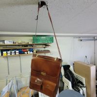 Tasche Leder braun Umhängetasche Schultertasche Herren Damen