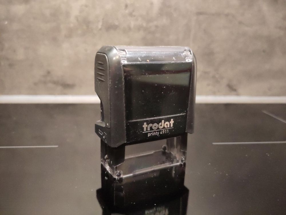 Trodat Timbri: Custom Self-Inking Stamp – Trodat Printy 4911 – Usato da Capolago venduto da Bomberz