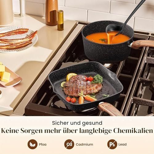 Poêles: Topf Pfannenset 17tlg – Neuf avec emballage d'origine à Hundwil par Pakethase 5