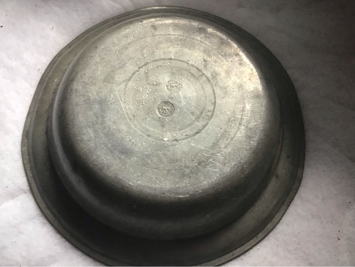Servierplatten: 1779 Zinnplatte – Gebraucht aus Bazenheid von jud_wk8k 2