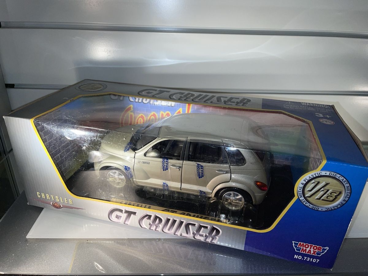 Chrysler Modellini d'auto: Chrysler PT Cruiser Modellauto 1/18 OVP Motor MAX – Nuovo (secondo la descrizione) da Siebnen venduto da speedy63