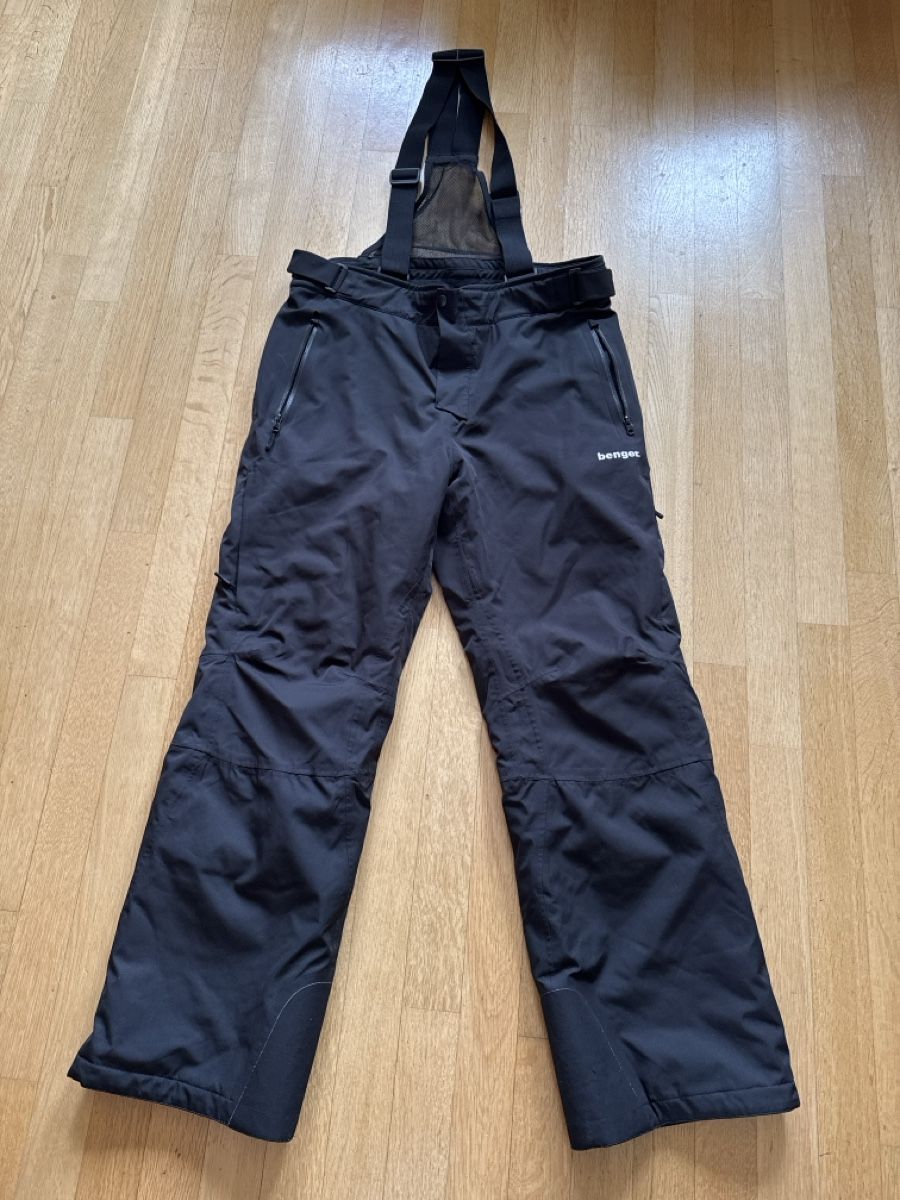 Hosen: Benger Herren Skihose Gr. 54 schwarz – Gebraucht aus Mauren von ducducturi