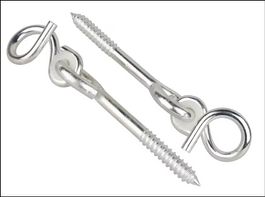 Schaukelhaken 2 Stk. galv. verzinkt mit Nylon- Gleitring