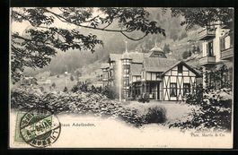 AK Adelboden, Grand Hotel Kurhaus, 1906