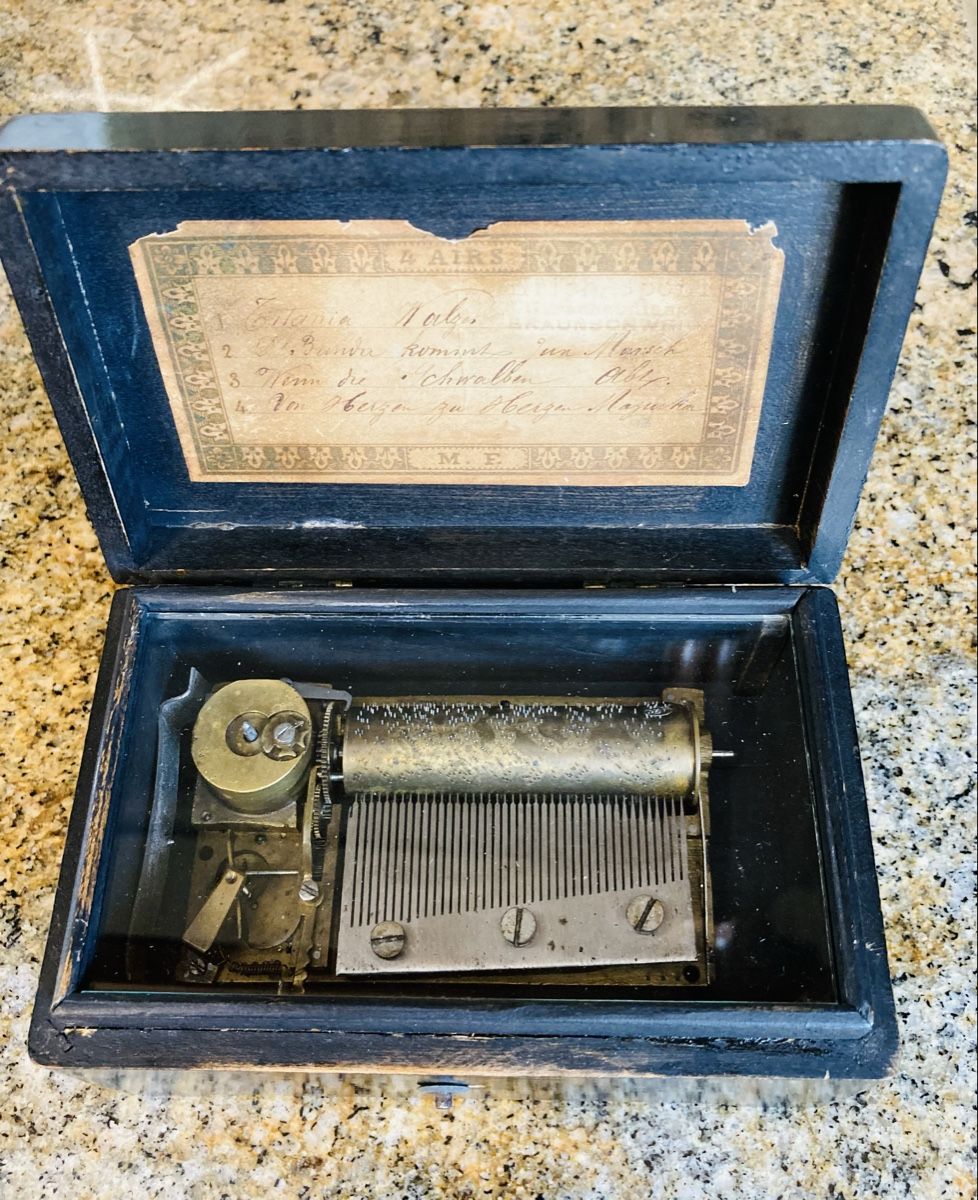 Carillon: Antike Musikdose – Usato da Einsiedeln venduto da Fundgrube59 3