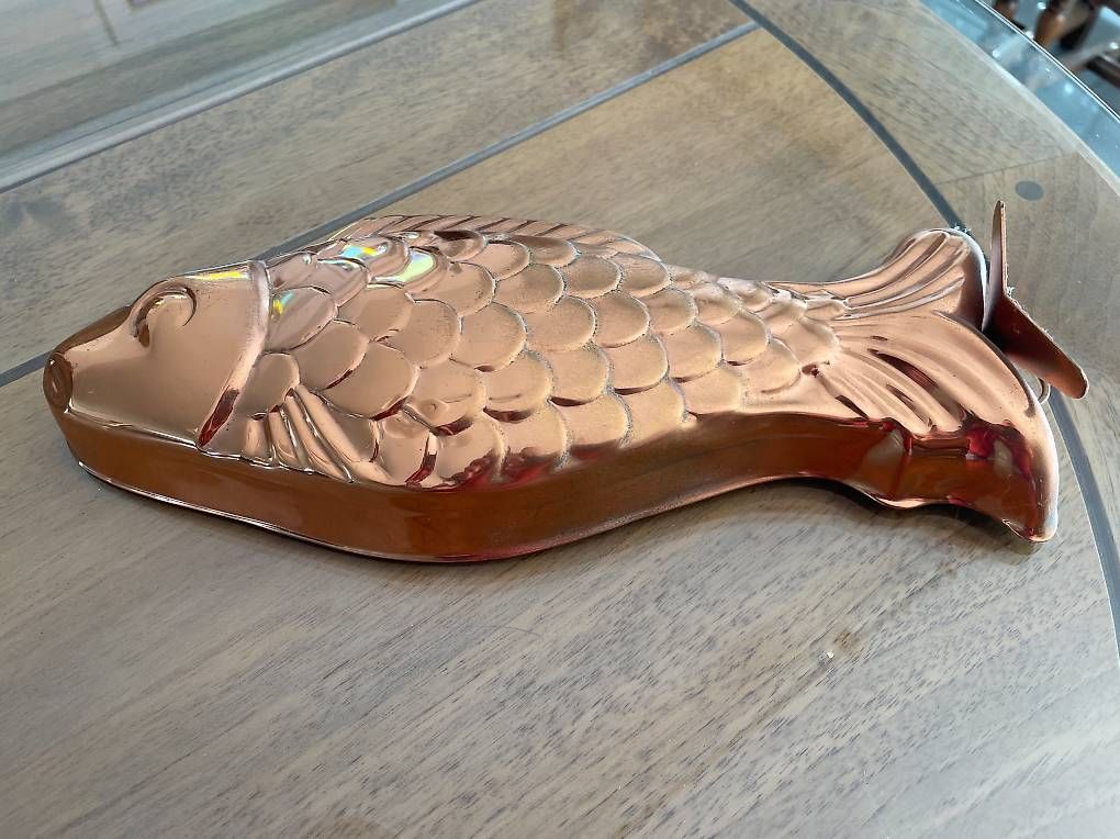 Teglie da forno: Kupferform Fisch Reinkupfer – Usato da Gelterkinden venduto da RemoViscardi