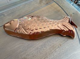 Kupferform Fisch Reinkupfer