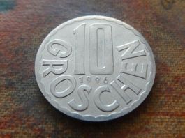 AUTRICHE  10  Groschen  1996