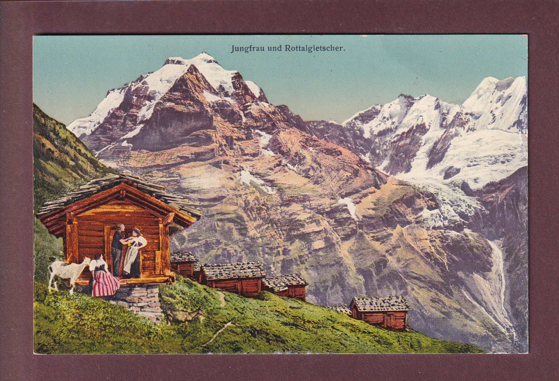 Cartes postales: JUNGFRAU - Rottalgletscher – D'occasion à Pully par nicecards