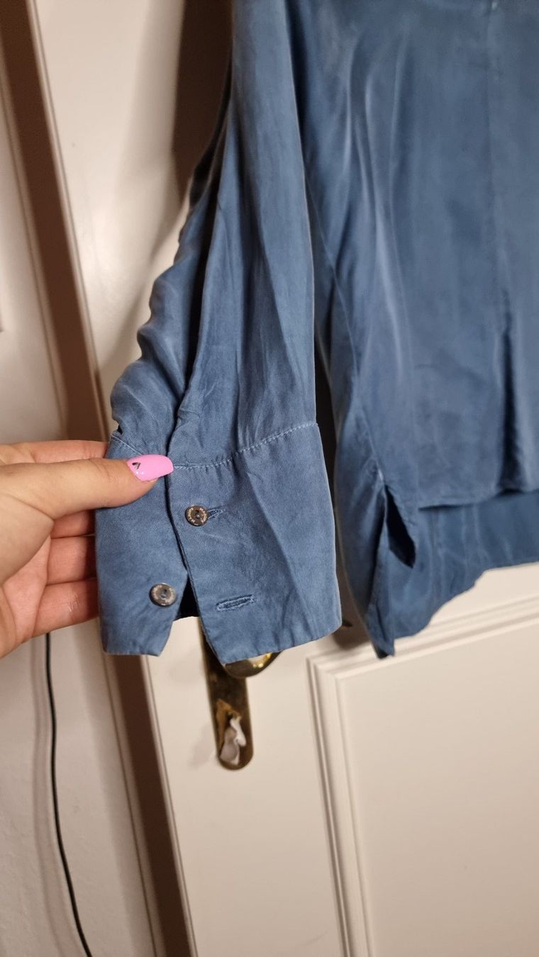 Blusen: Mason`s Elegante bluse Gr. 38/40 blau, – Gebraucht aus Wald ZH von CapLux 5