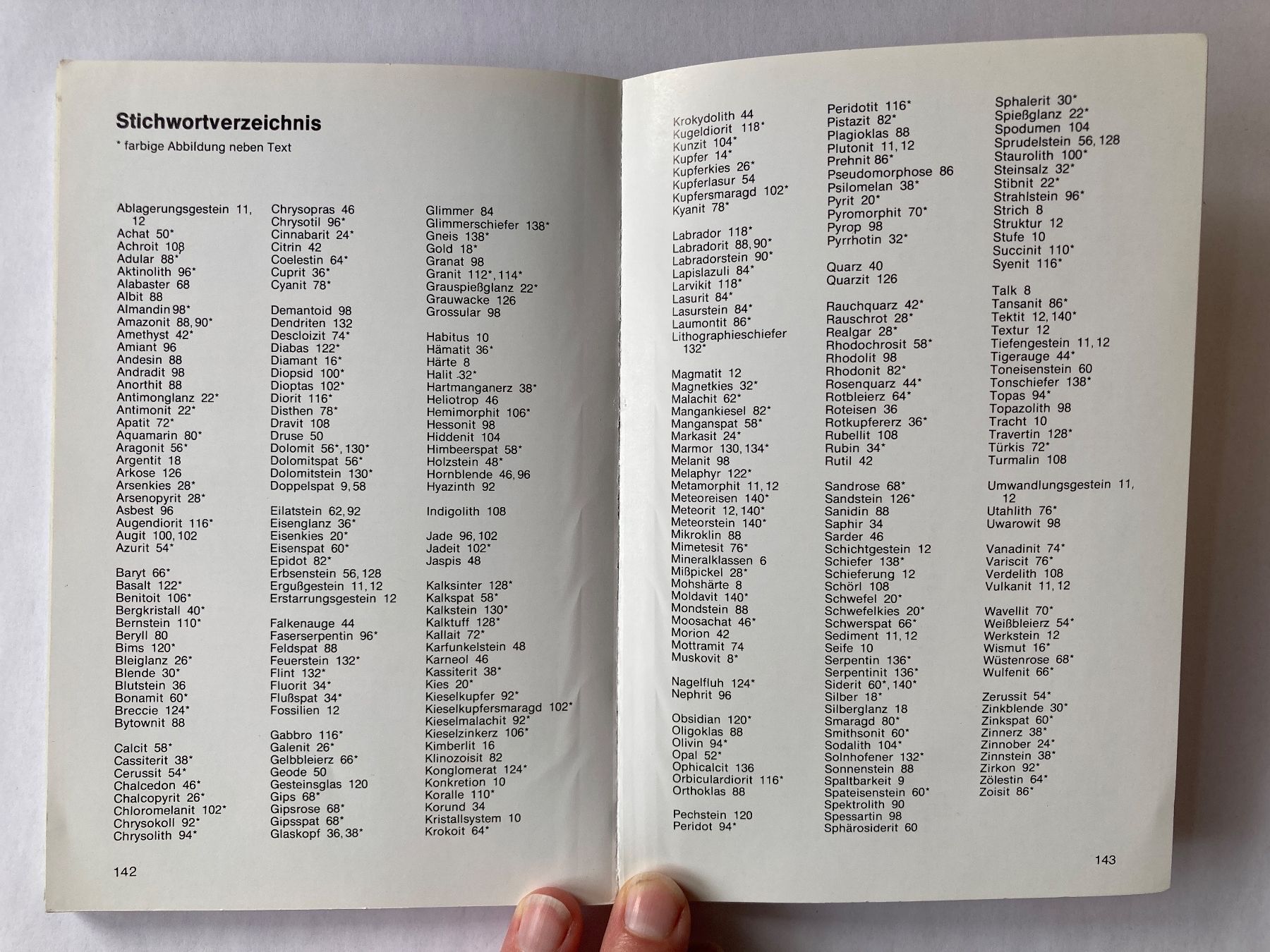 Bücher: Buch: MINERALIEN + GESTEINE – Gebraucht aus Bubendorf von Alpenheidi 8
