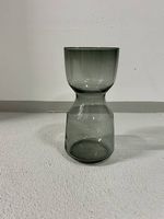 IKEA OMTÄNKSAM Designer-Vase  Hellgrau/Rauchgrau  30 cm