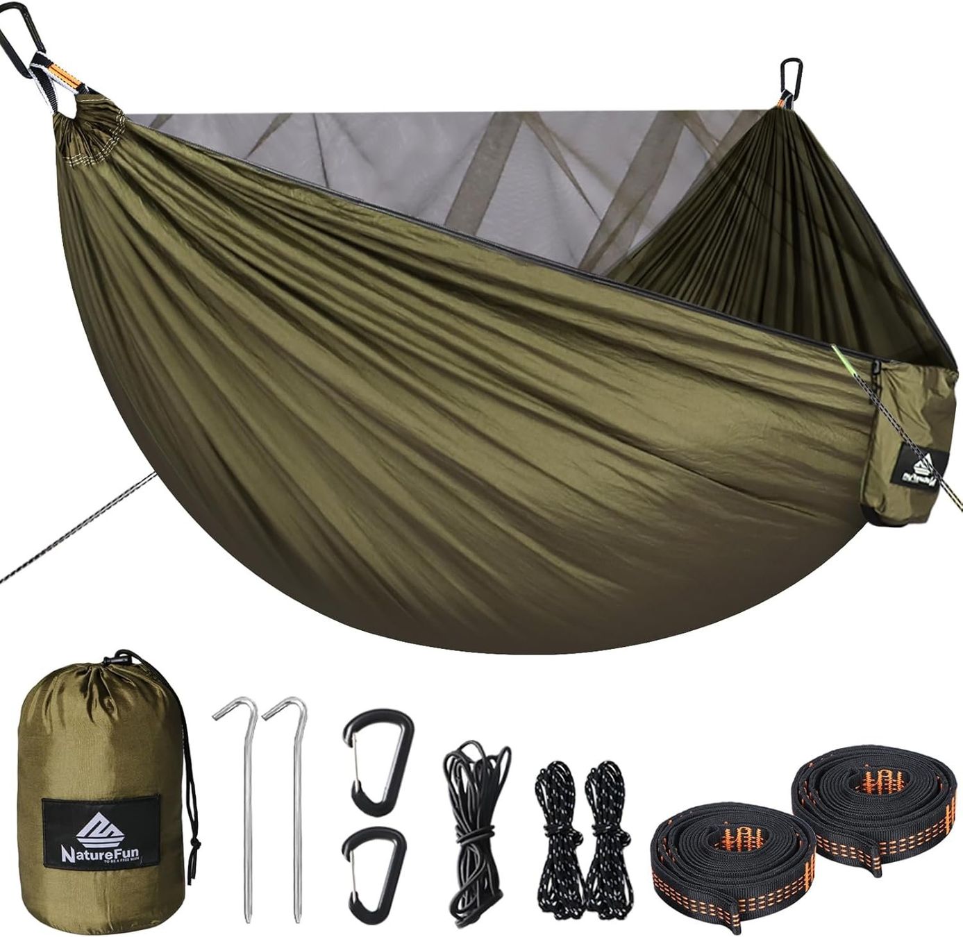 Amache: Camping Hängematte mit Moskitonetz – Nuovo e nell'imballaggio originale da Nuglar venduto da SaleRitter