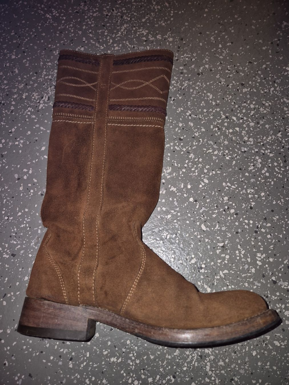 Sancho Abarca Damenschuhe: Sancho Boots Braune Wildlederstiefel, Gr. 38 – Gebraucht aus Basel von Waldfee06 3