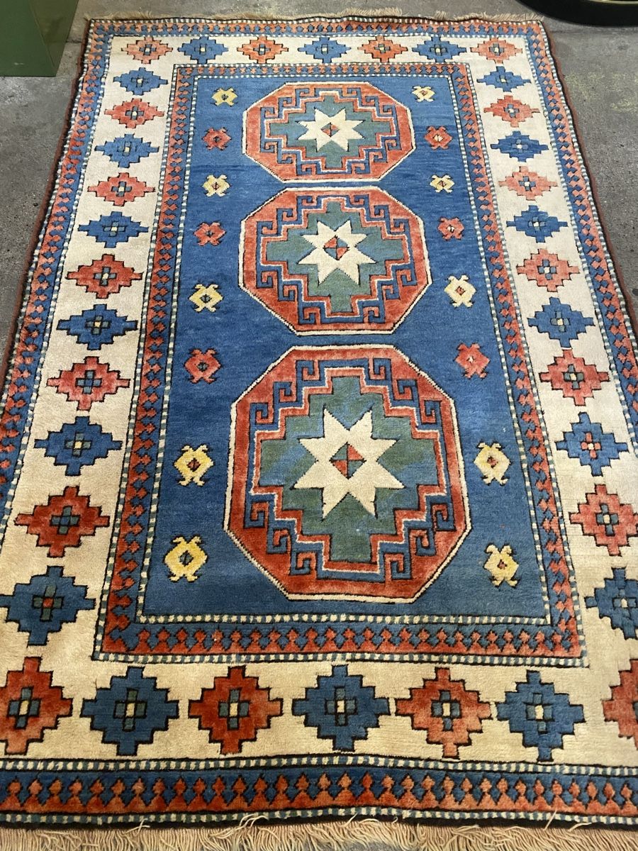 Tappeti: Dekorative Teppich Kars mit geometrischem Muster – Usato da Männedorf venduto da Adamiat 7