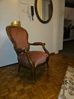 ANTIKER POLSTERSESSEL (SALONSTUHL)