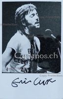 Eric Clapton (1945) Sänger - sign. Foto
