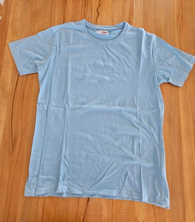T-Shirt Herren Black&Salt Gr. M hellblau