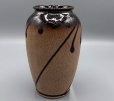 Vintage Keramik Vase – 70er Jahre – Laufglasur – Bay Keramik