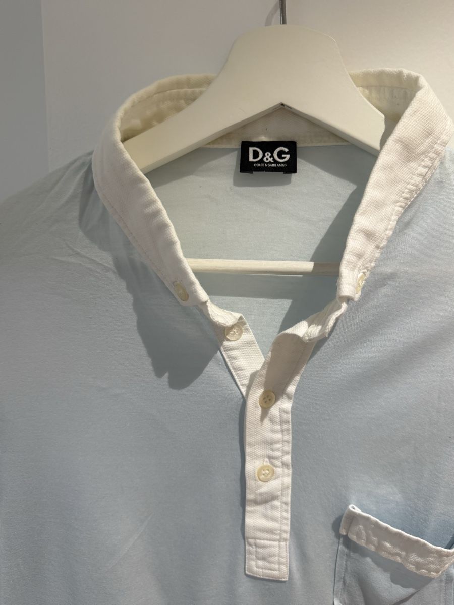 Dolce & Gabbana Polos: Herren Poloshirt D&G Hellblau – D'occasion à Stäfa par InesBo 1