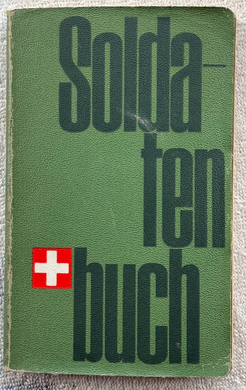 Schweizer Armee Armi bianche: SOLDATENBUCH 1958 – Usato da Ostermundigen venduto da Heavenmaus75
