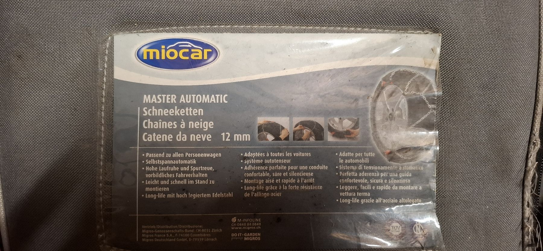 Catene da neve: Chaines à neige Miocar Master Automatic taille 4500 – Usato da Carouge GE venduto da mon_x9y7 3