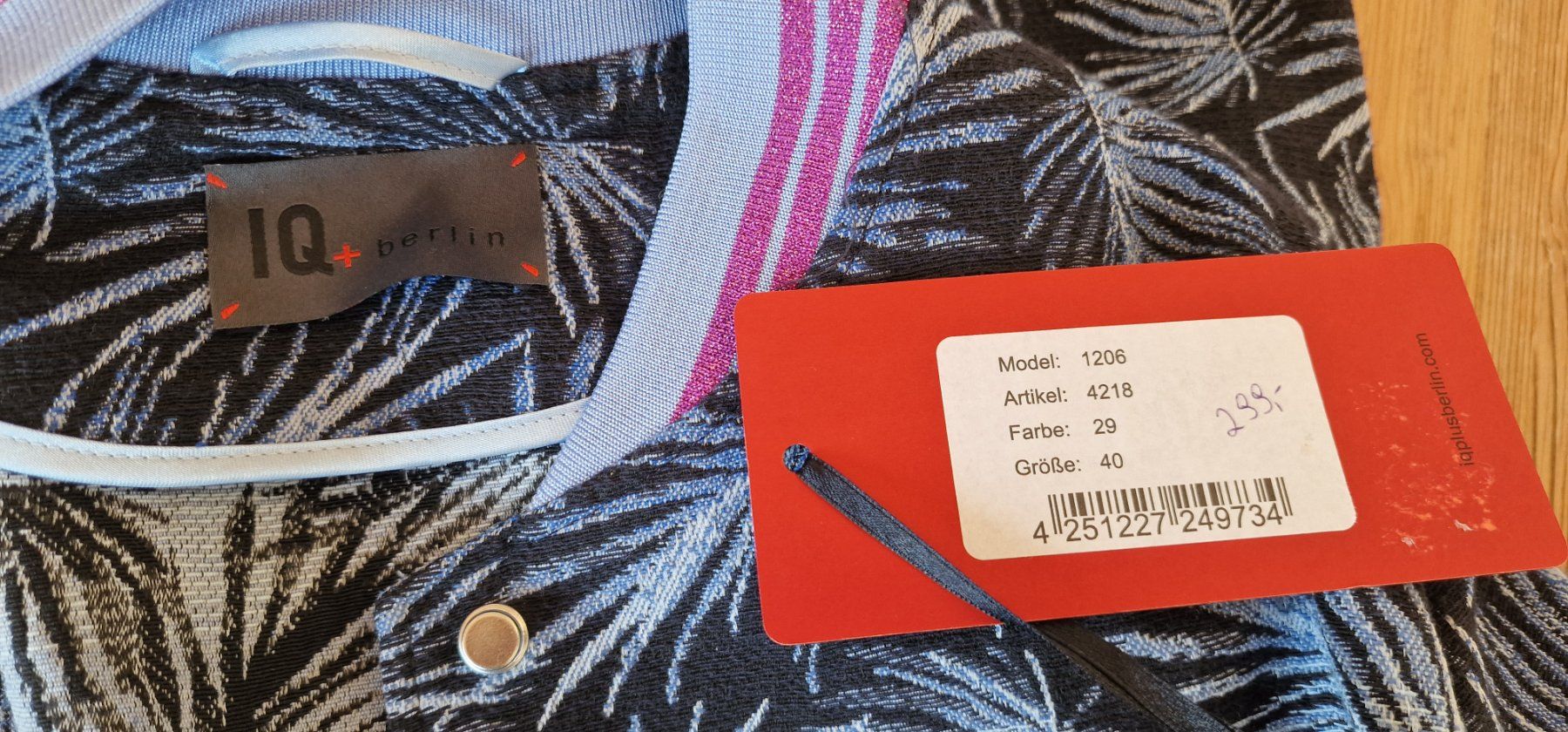 Jacken: IQ Berlin Jacke   gr 40 – Neu und originalverpackt aus Chur von car_5clc 2