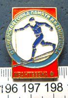 CCCP LANGLAUF ANSTECKNADEL VINTAGE RUSSLAND