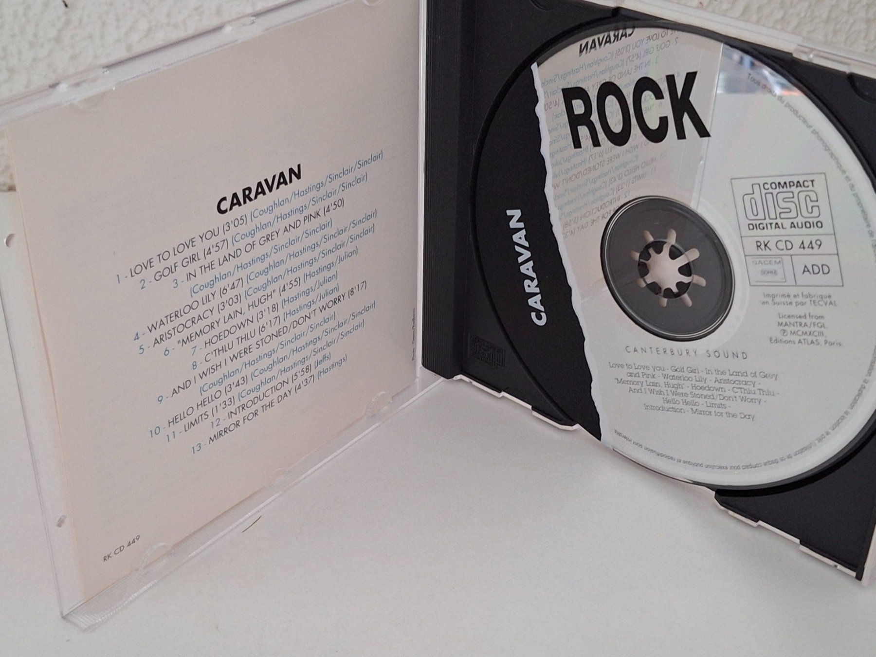 CD: CD CARAVAN - Les Génies du Rock - Prog. Rock – Usato da Aarberg venduto da Jackup1 2